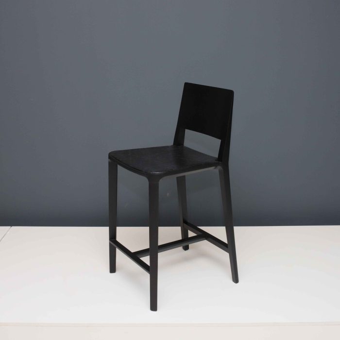 Banqueta Evo tapeçada - Ebanizado - Desert Black (4)