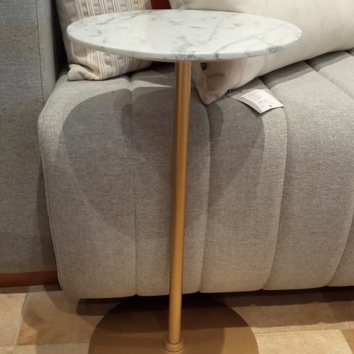 Mesa Auxiliar Vegga Pintura Dourada